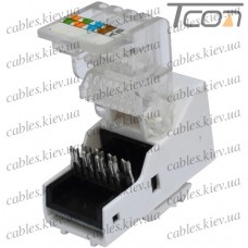 Модуль RJ-45 Keystone 5_ой категории с заглушкой (Тип 2), Tcom